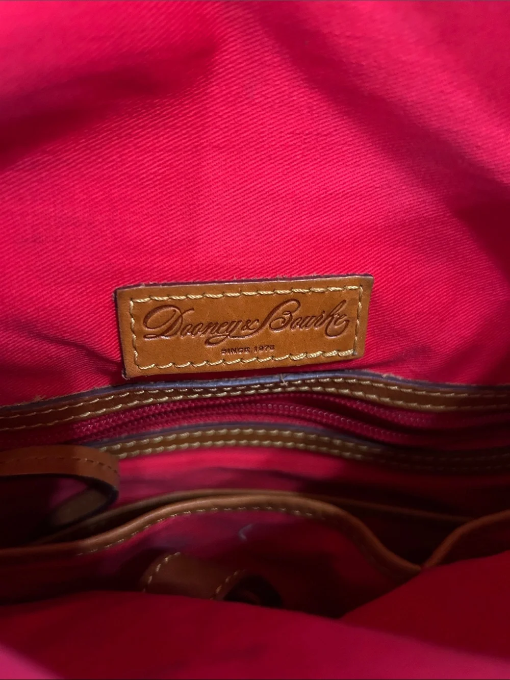 Dooney and  Bourke Zebra Satchel